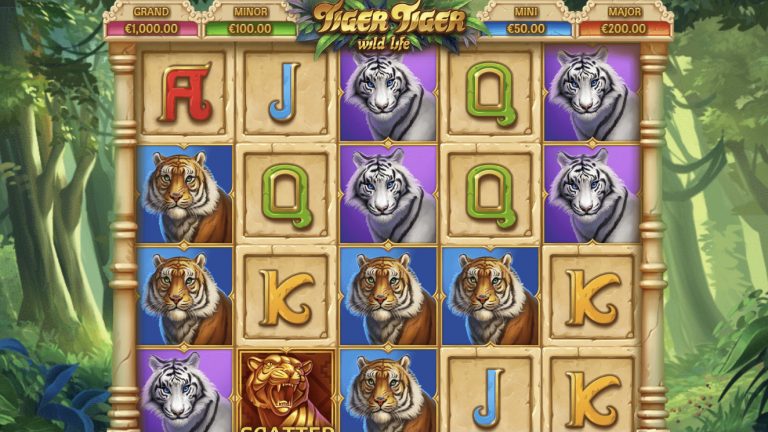 Prowl through the jungle in G Games’ latest slot Tiger Tiger and be ready to pounce on the treasures hidden in the undergrowth.