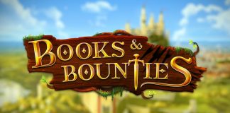 Books & Bounties takes players into the Kingdom of Milyria, a 5x3, five to 10-payline video slot, available to Oryx operator partners.
