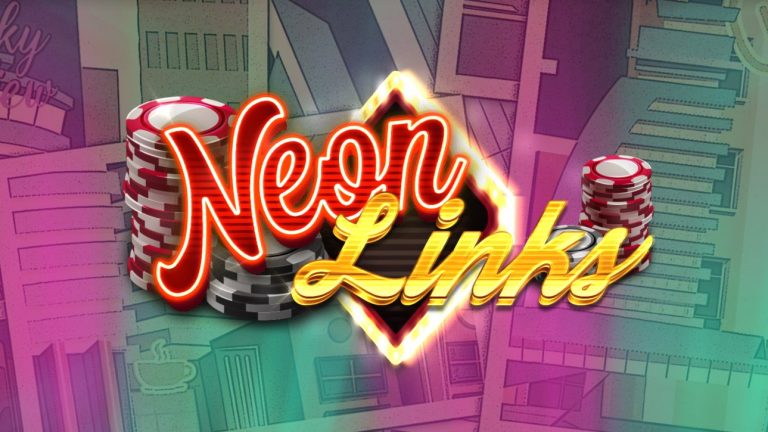 Brighten up the reels in Red Tiger’s title Neon Links, inspired by the bright lights of Las Vegas and classic fruit machines.