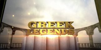 Greek Legends is a 5x3, 20-payline video slot featuring adjustable paylines, unlimited free spins and a Greek Legends re-triggering feature.