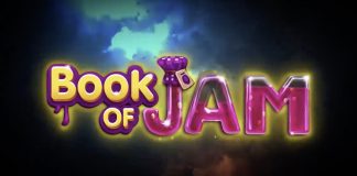 Book of Jam is a 5x3, 10-payline slot with features including free spins, a super bonus game and a maximum winning potential of x1,000 the stake.