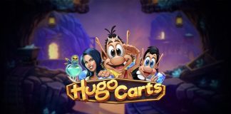 Hugo Carts is a 5x4, 1,024-payline video slot with features including respins, special symbols, retriggers and dynamite scatters.