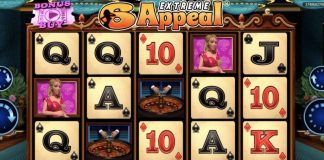 6 Appeal Extreme is a 5x3, 20-payline video slot featuring a higher maximum payout, a higher RTP and a feature buy-in.
