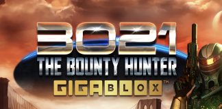 3021 The Bounty Hunter is a 40-payline video slot with features including SK-1000 interactions, bonus symbols and a Gigablox mechanic.