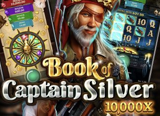 All41 Studios sets sail in its latest slot title Book of Captain Silver as players look to find treasure and plunder in the seven seas.