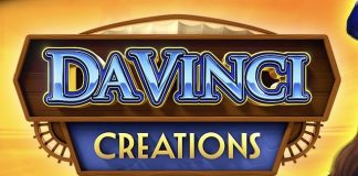 Da Vinci Creations is a 6x10 video slot with up to 1,000,000 ways to win with Way Out Ways expanding reels and locked wilds.