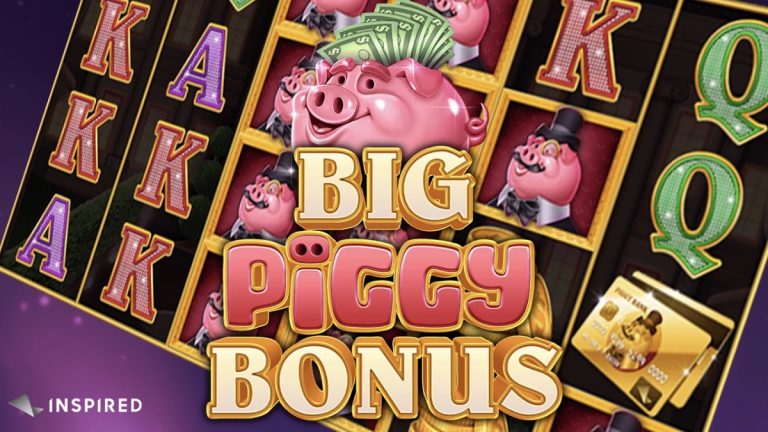 Big Piggy Bonus is a 6x4, 50-payline video slot with features including a Big Bonus mechanic, Pick Me feature, multipliers and free spins.