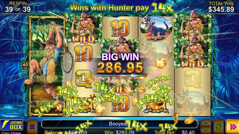 Lightning Box has tackled one of the most dangerous reptiles on the planet in its most recent addition to its catalogue of slots, Croc Chase.