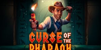 Curse of Pharaoh is a 5x3, 20-payline video slot with features including cascading wins, free spins, multipliers and a bonus buy option.