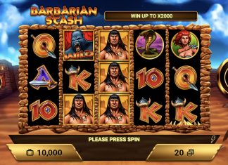 Join the Barbarians daily struggle to survive in Amigo Gaming’s most recent addition to its portfolio with Barbarian Stash.