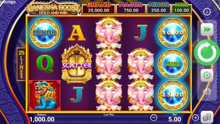 Online slots developer Booongo takes players on a divine journey with its most recent addition to its slots portfolio with Ganesha Boost.