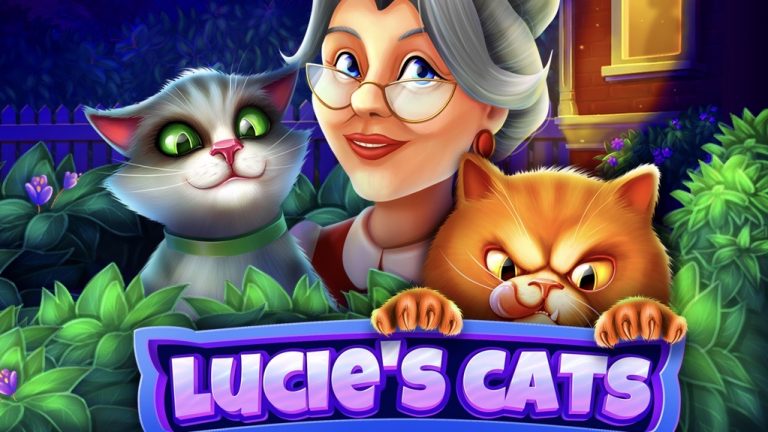 Lucie’s Cats is a 5x3, 20-payline video slot including features such as a Ball of Thread scatter, free games and a Wheel of Fortune.