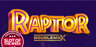 Yggdrasil takes players on a Jurassic adventure as it claims our Slot of the Week award with its roaring slot, Raptor Doublemax.