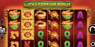 Lucky Fortune Bonus is a 6x4, 50-payline video slot with features including a free spins bonus, lock-in wilds and a max win of £250,000.