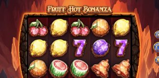 Fruit Hot Bonanza is a 5x3, five-payline video slot including features such as Dollar and Star scatters, a gamble ladder and a card gamble.