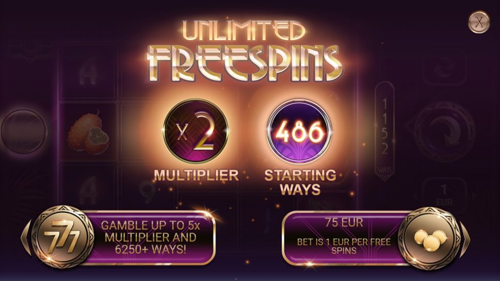 Unlimted Freespins