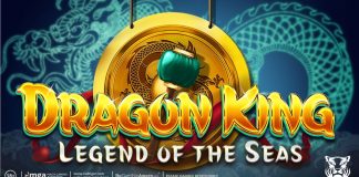 Dragon King Legend of the Seas is a 5x3, 10-payline slot with features including Dragon Spins, wilds & multipliers as well as a Gong feature.