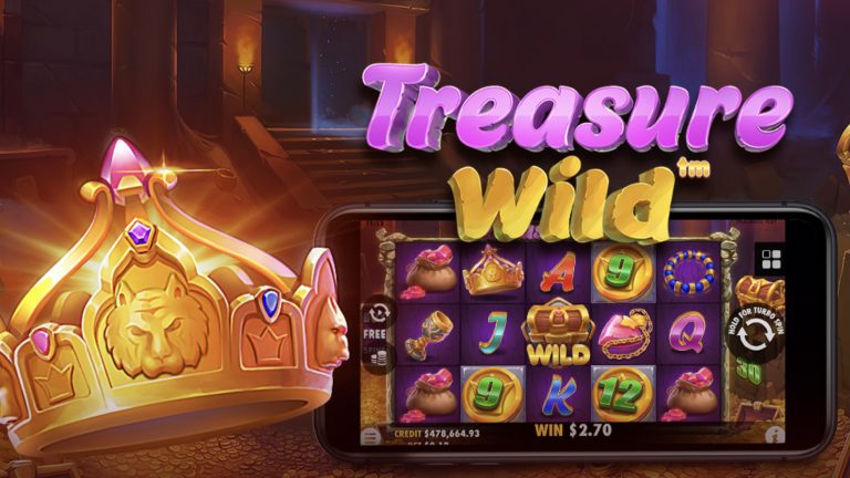 Pragmatic Play invites players to explore a secret lair filled with mountains of gold and jewels in the latest slot Treasure Wild.