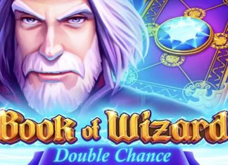 Book of Wizard Double Chance is a 5x5, 10-payline slot with features including free spins, a bonus round and special expanding symbols.