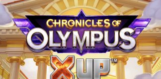 Chronicles of Olympus X UP is a 5x3, 243-payline slot with features including free spins, a buy bonus, symbol collection and multipliers.