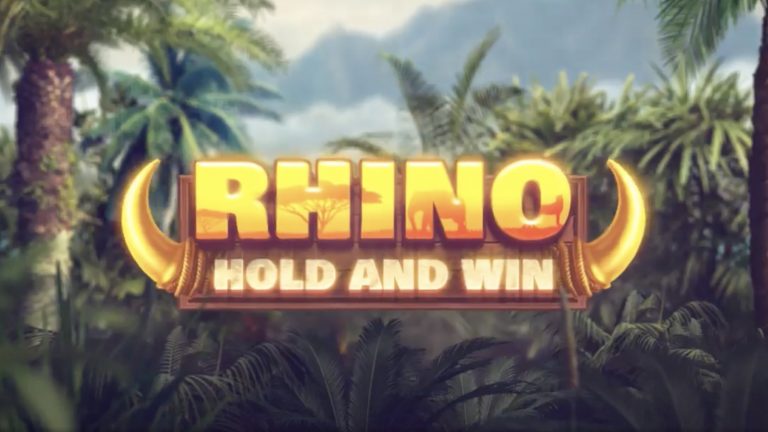 Venture across the African landscape where Rhinos provide a pivotal role in keeping balance in Booming Games’ latest slot, Rhino Hold and Win.