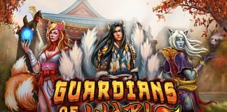 Guardians of Inari is a 5x3, 25-payline video slot including features such as random wilds, scatters and two types of free spins.