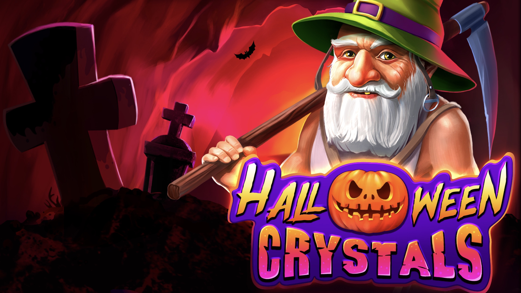 Halloween Crystals is a 5x3, five-payline slot with features including a 