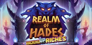 Realm of Hades is a 5x3, 15-payline cascading slot with features including Racking up Riches and a What You See Is What You Get mechanic.