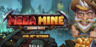 Mega Mine: Nudging Ways is a 5x4, 32,768-payline cascading slot with features including a new Nudging Mystery Stacks feature.