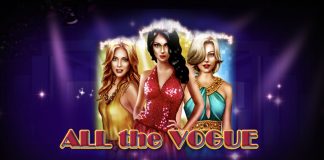 All the Vogue is a 5x3, 10-payline video slot with features including wilds, scatters, three jackpot prizes and a gamble option.