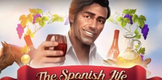 The Spanish Life is a 5x3, 10-payline slot with features including wild symbols and free spins as well as card and ladder gambles.