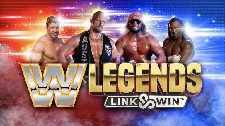 WWE Legends Link & Win is a 5x3, 25-payline slot with features including HyperSpins, the Link&Win, free spins, and a bonus buy.