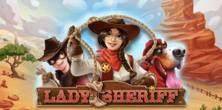 Lady Sheriff is a 5x3, 15-payline video slot including features such as expanding wilds, free spins and a bonus game.