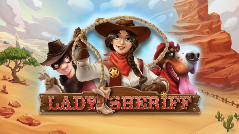 Lady Sheriff is a 5x3, 15-payline video slot including features such as expanding wilds, free spins and a bonus game.