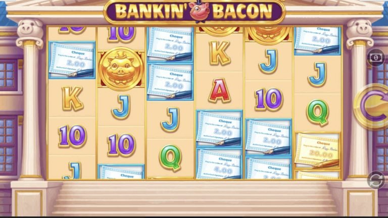 Bankin’ Bacon is a 6x4, 4,096-payline video slot with features including banker spins, a free spins mystery choice and a buy bonus option.