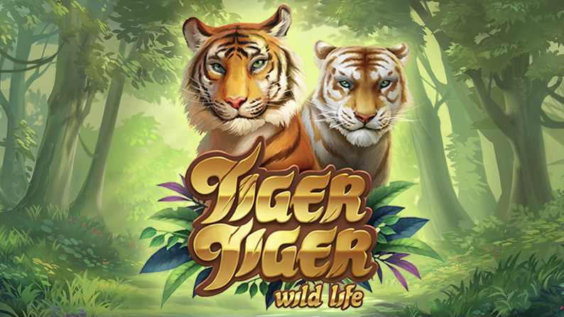 Tiger Tiger: Wild Life is a 5x4, 25-payline slot with features including stacked symbols, wilds, a golden tiger scatter and free spins.