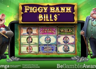 Piggy Bank Bills is a 6x3, nine-payline video slot including features such as matching symbols, free spins and piggy wins, bonuses and wilds.