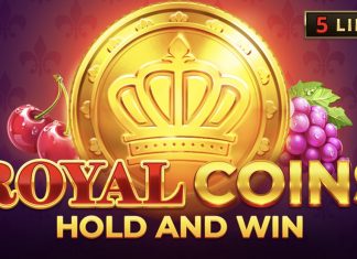 Royal Coins: Hold and Win is a 3x3, five-payline slot with features including a Hold and Win bonus game & regular, jackpot and collect coins.