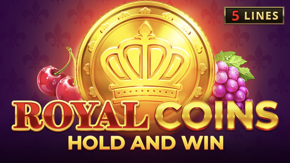 Royal Coins: Hold and Win is a 3x3, five-payline slot with features including a Hold and Win bonus game & regular, jackpot and collect coins.