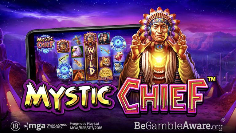 Mystic Chief is a 5x4, 576-payline slot with features including regular and super free spins, bonus symbols and expanding and sticky wilds.