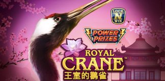 Power Prizes - Royal Crane is a 5x3, 243-payline video slot with features including free spins, power prizes and a red envelope feature.