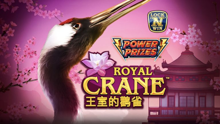 Power Prizes - Royal Crane is a 5x3, 243-payline video slot with features including free spins, power prizes and a red envelope feature.