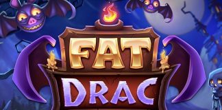 Fat Drac is a 5x5, 40-payline slot including features such as instant bubble prizes, a Fat Bat feature, a coffin symbol, and free games.