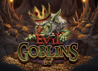 Evil Goblins xBomb is a 6x3-7, 729-payline slot with features including a Goblin Sacrifice and Evil 4 feature and dead and resurrection wilds