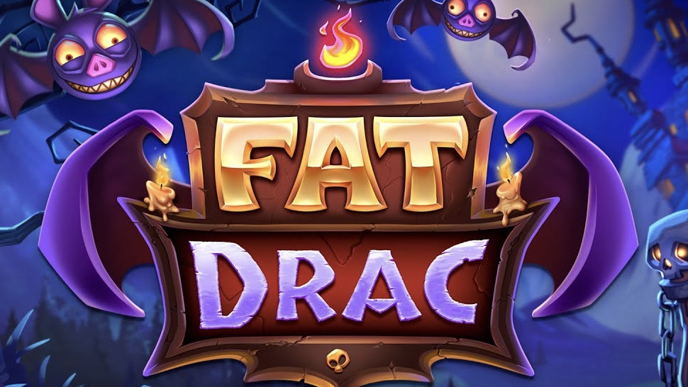 Fat Drac is a 5x5, 40-payline slot including features such as instant bubble prizes, a Fat Bat feature, a coffin symbol, and free games.