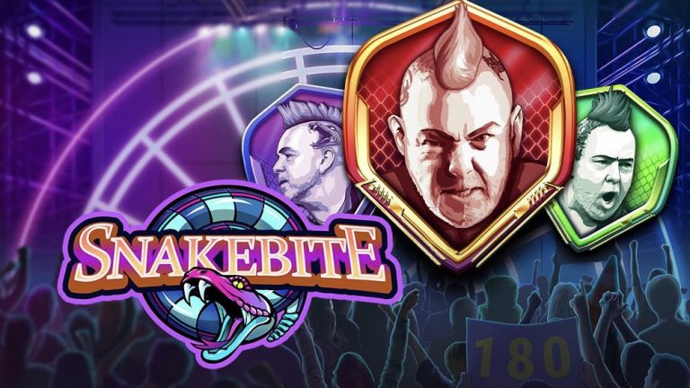 Snakebite is a 5x3, 10-payline video slot including features such as snake spins, fixed prizes and a Peter “Snakebite” Wright symbol.