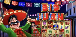 Big Juan is a 5x4, 20-payline video slot with features including a wild switch, a free spins bonus and four fixed jackpot prizes.