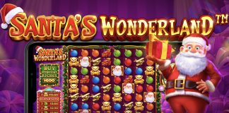 Santa’s Wonderland is a 8x8, 20-payline video slot which incorporates a maximum win potential of up to x7,500 the total bet.