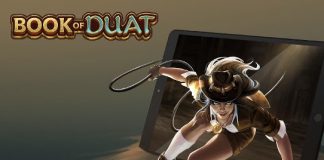 Book of Duat is a 5x3, 10-payline video slot with features including free spins bonus with pick and click, expanding symbols, and a multiplier