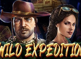 Wild Expedition is a 5x4, 30-payline video slot with features including jungle treasure, wild kiss, Nick and Cara symbols and free spins.